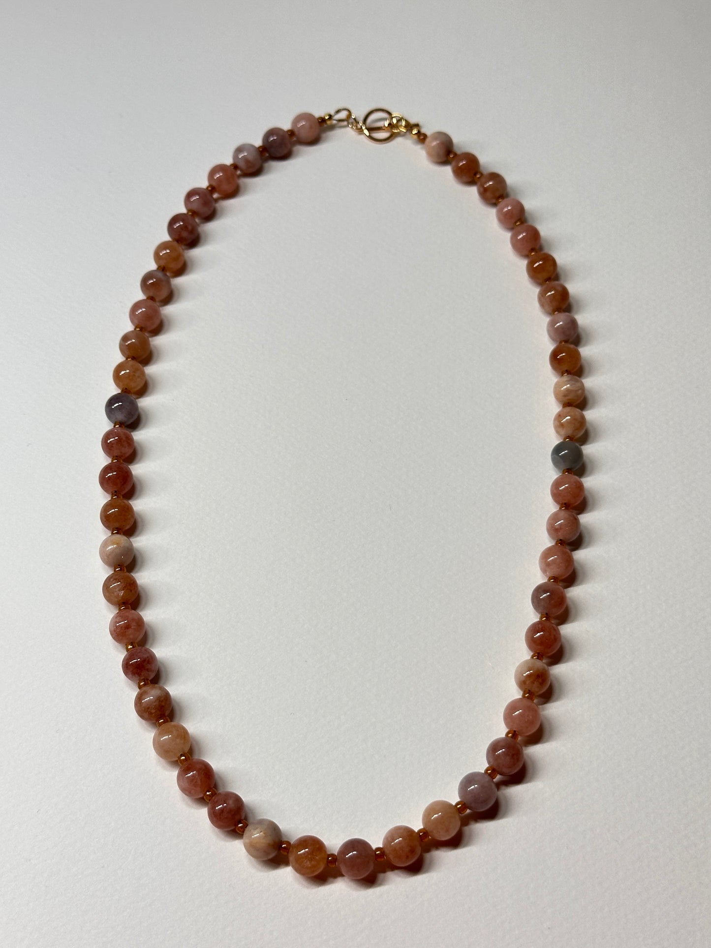 Golden Hour Sunstone Necklace