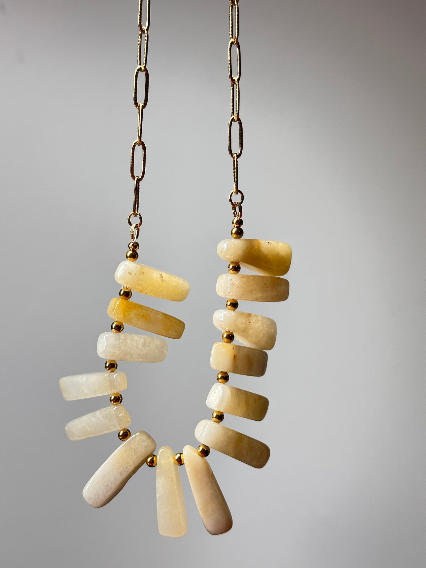 Golden Hour Yellow Aventurine Necklace