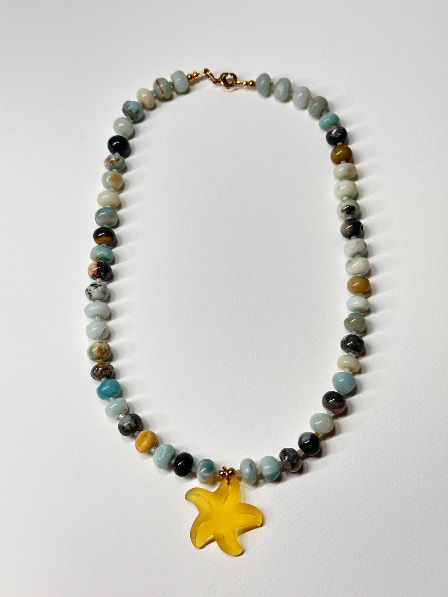 Golden Shoreline Muse Necklace