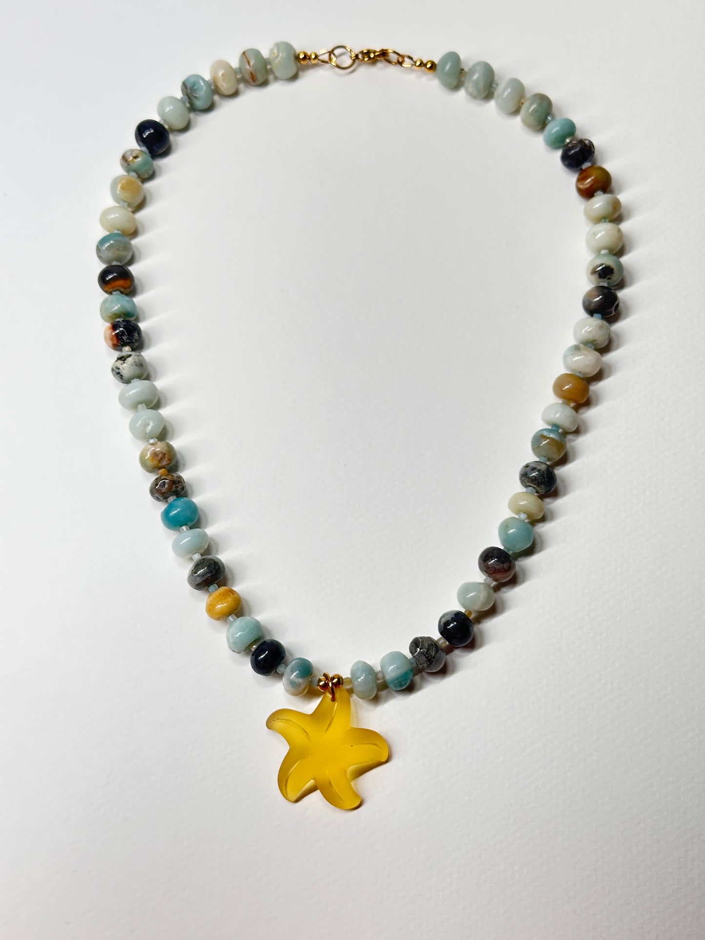 Golden Shoreline Muse Necklace