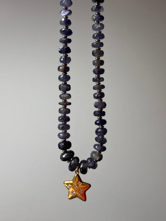 Midnight Tide Labradorite Necklace