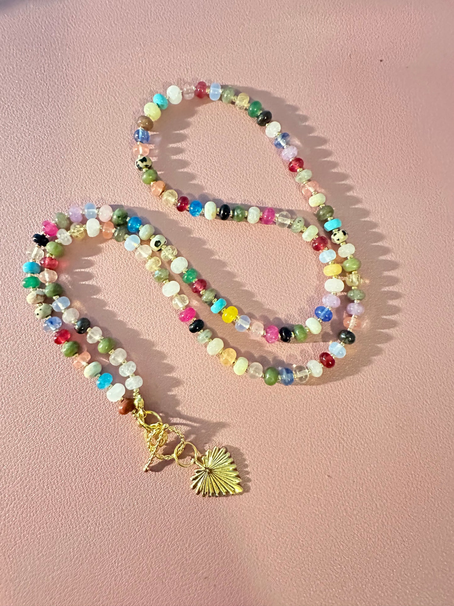 6mm Mixed Gemstone Necklace