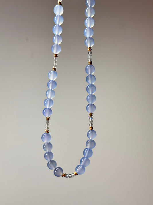 Frostlight Agate Necklace