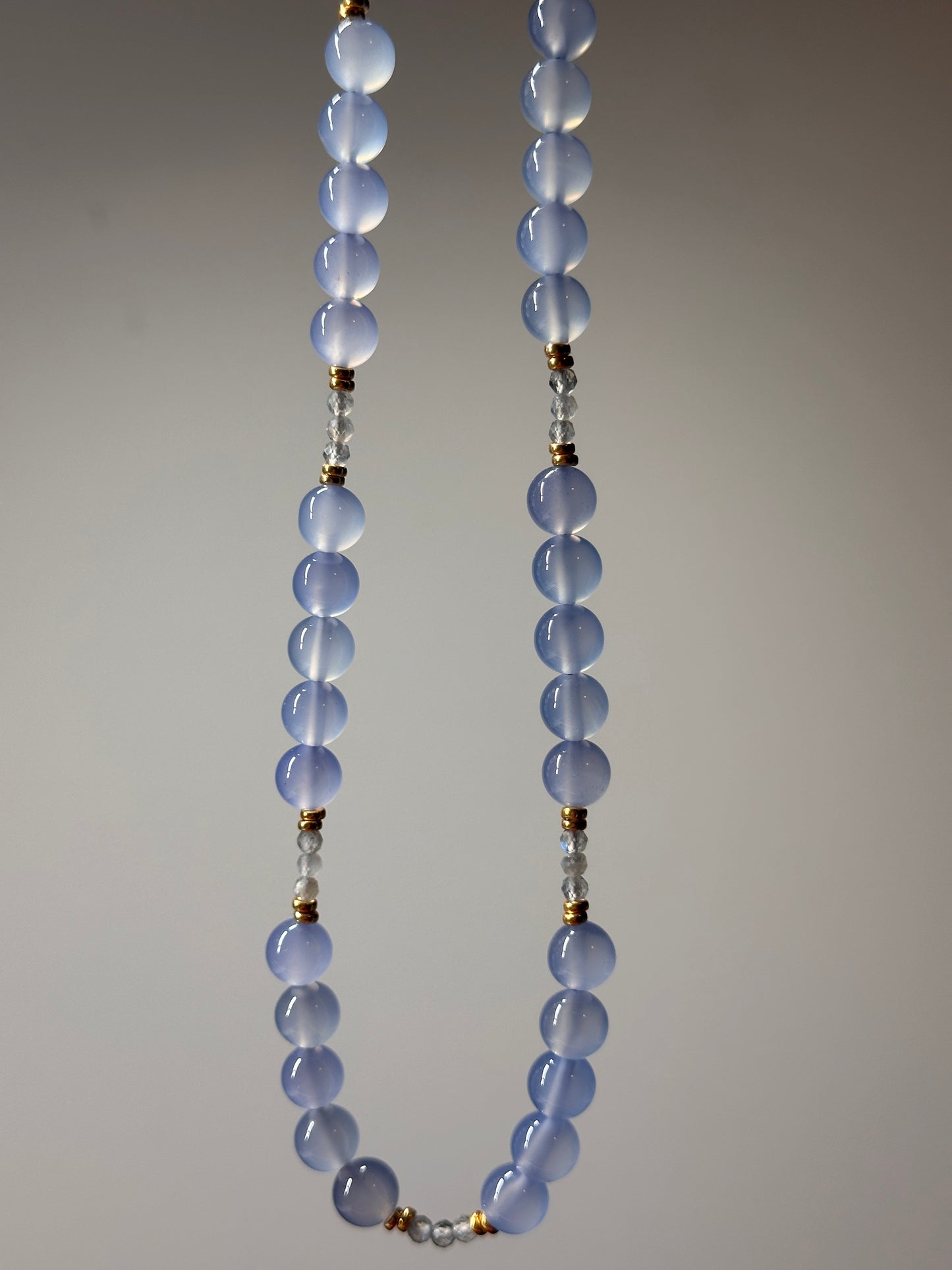 Frostlight Agate Necklace