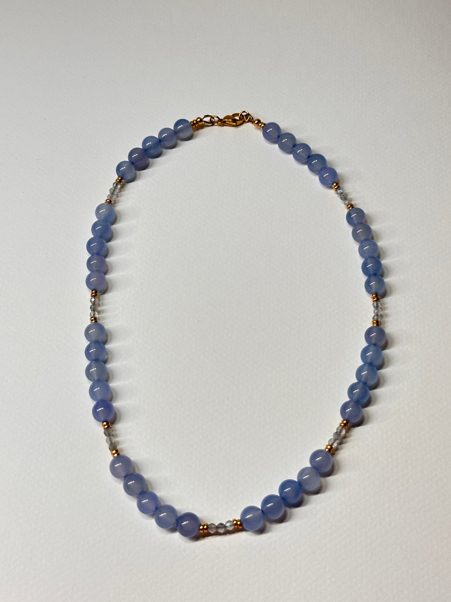 Frostlight Agate Necklace