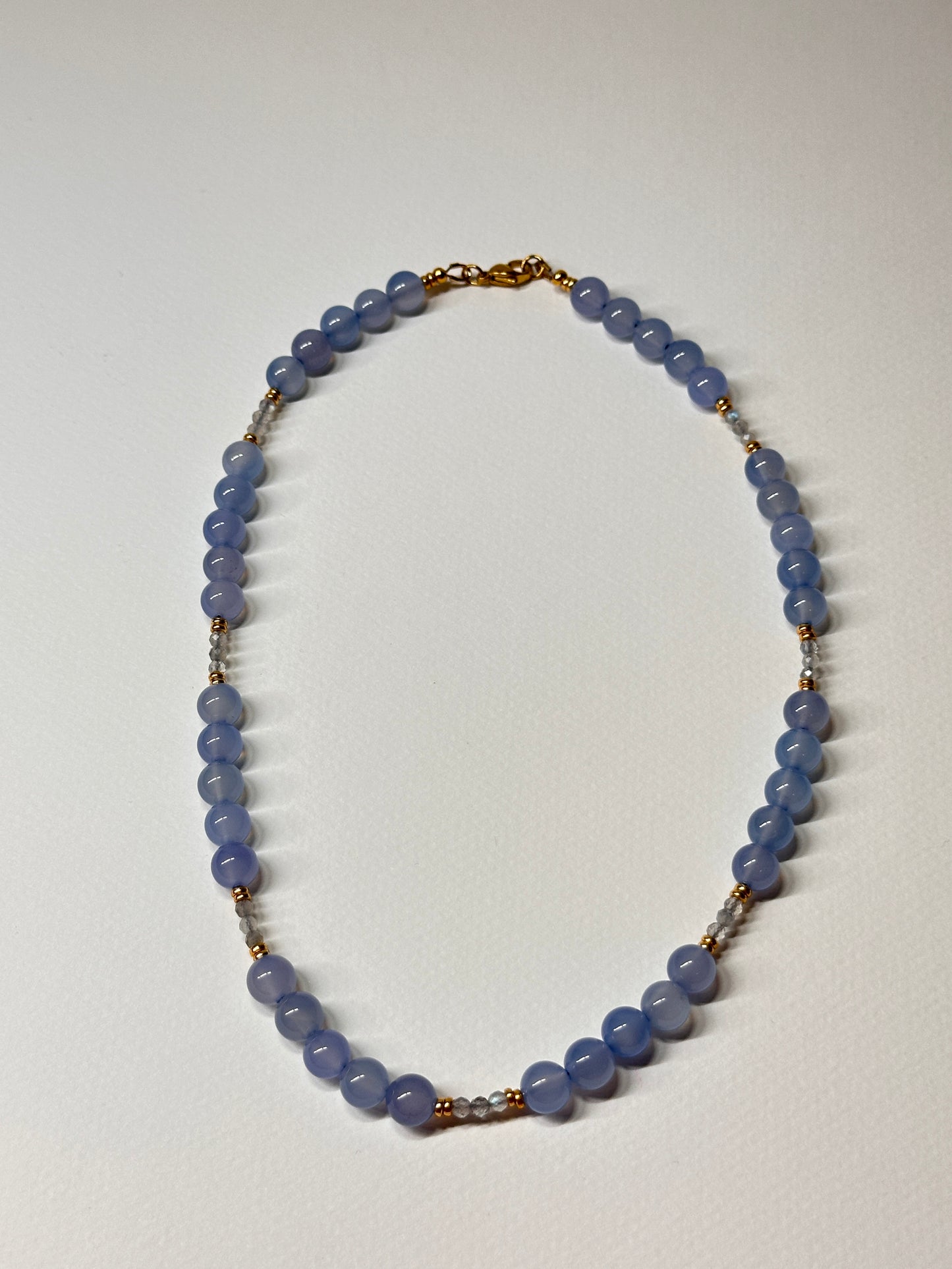 Frostlight Agate Necklace
