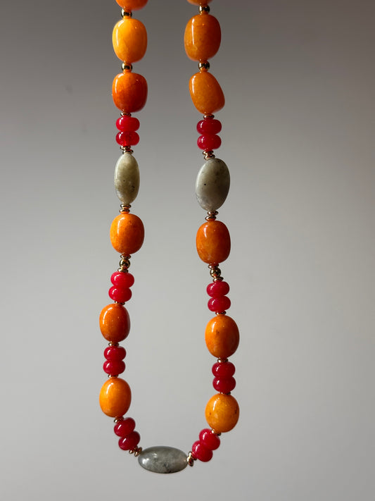 Solar Flame Necklace