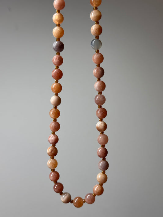Golden Hour Sunstone Necklace