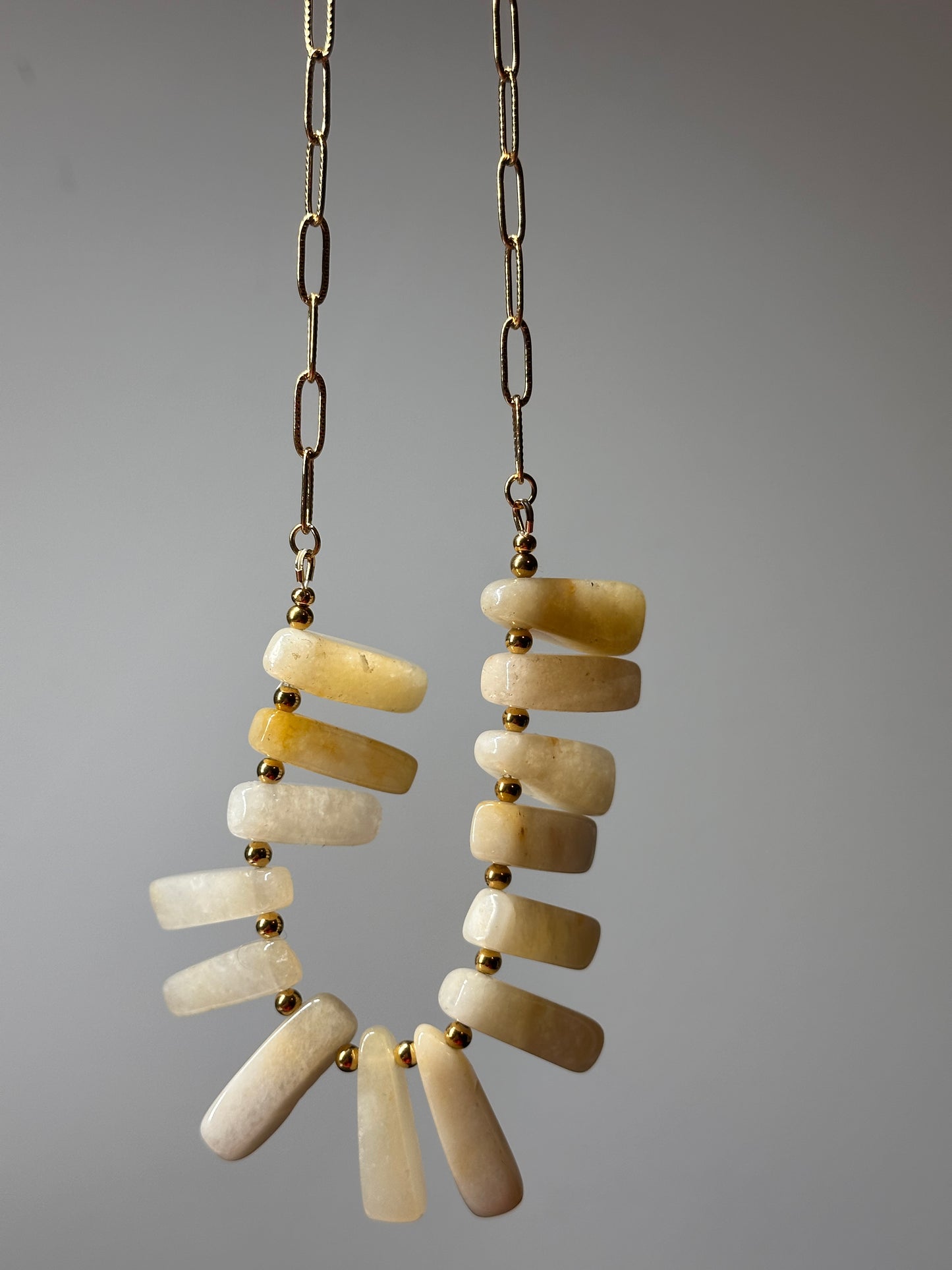 Golden Hour Yellow Aventurine Necklace